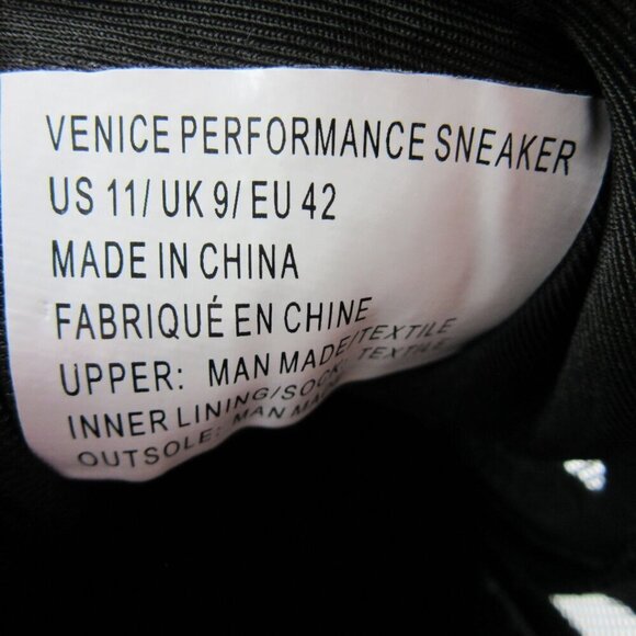 Fabletics Venice Performance Black Sneakers Mesh Lace Up Comfort Womens 11 - Picture 7 of 8